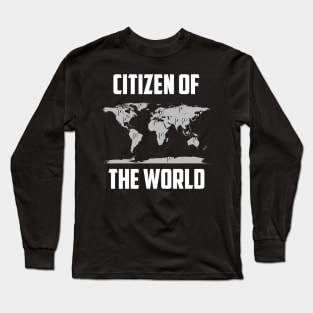 Global Citizen : Plant your flag Long Sleeve T-Shirt